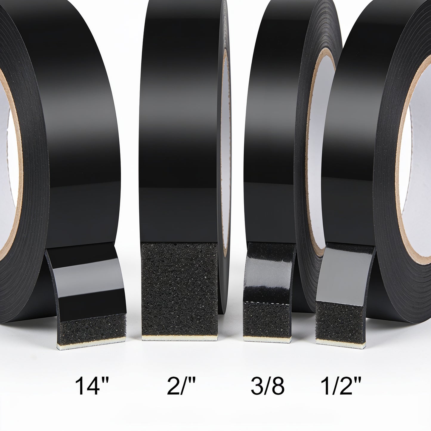 EPDM sealing tape rolls black