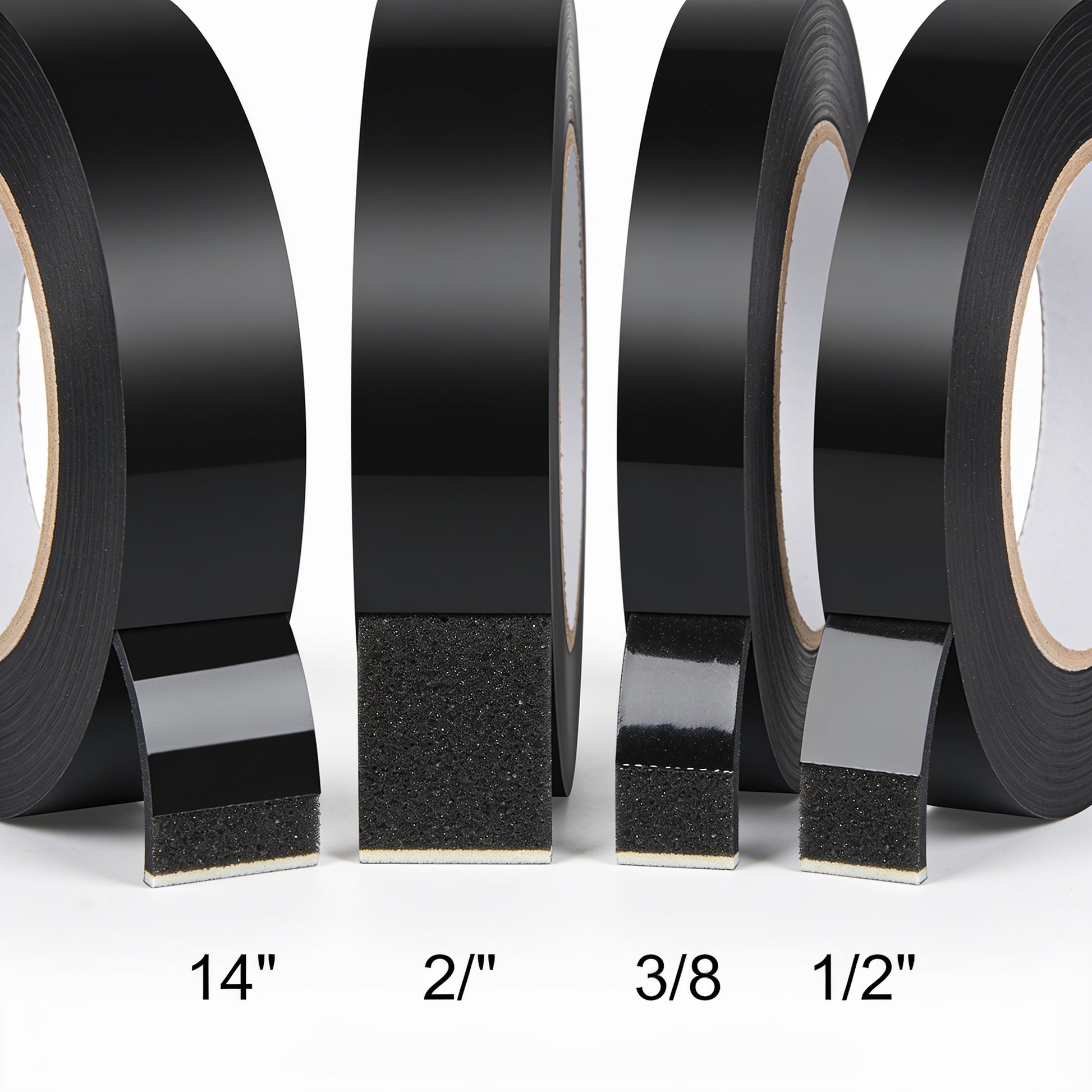 EPDM sealing tape rolls black