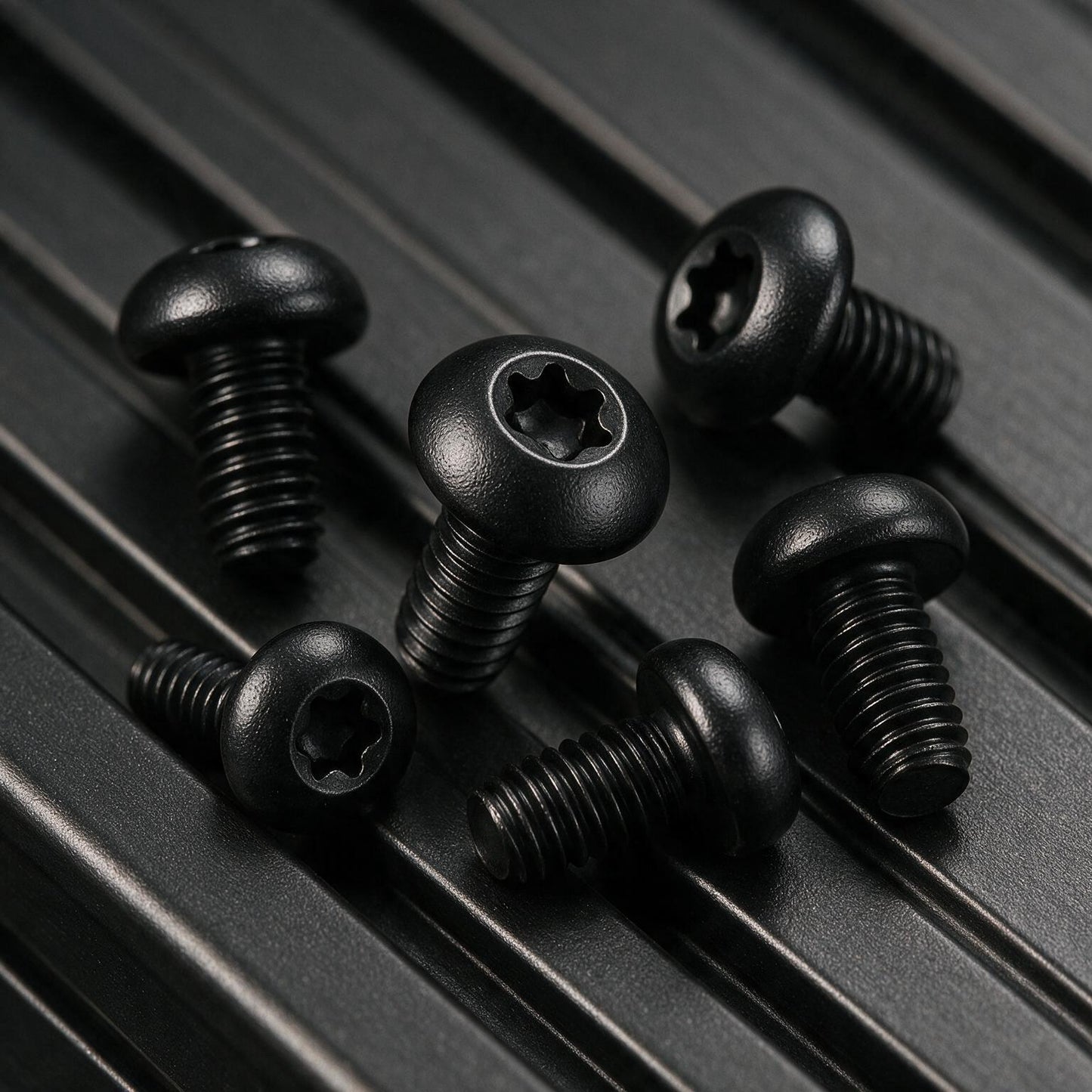 Profile screws Torx T20 close-up