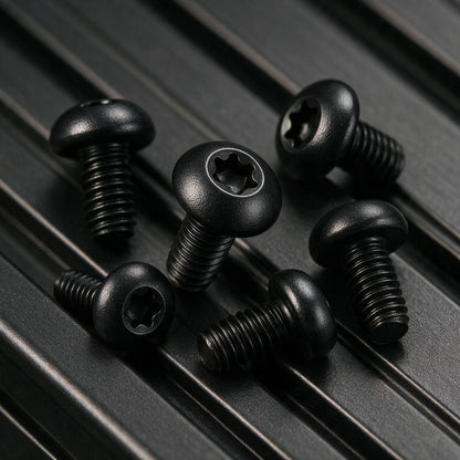 Profile screws Torx T20 close-up
