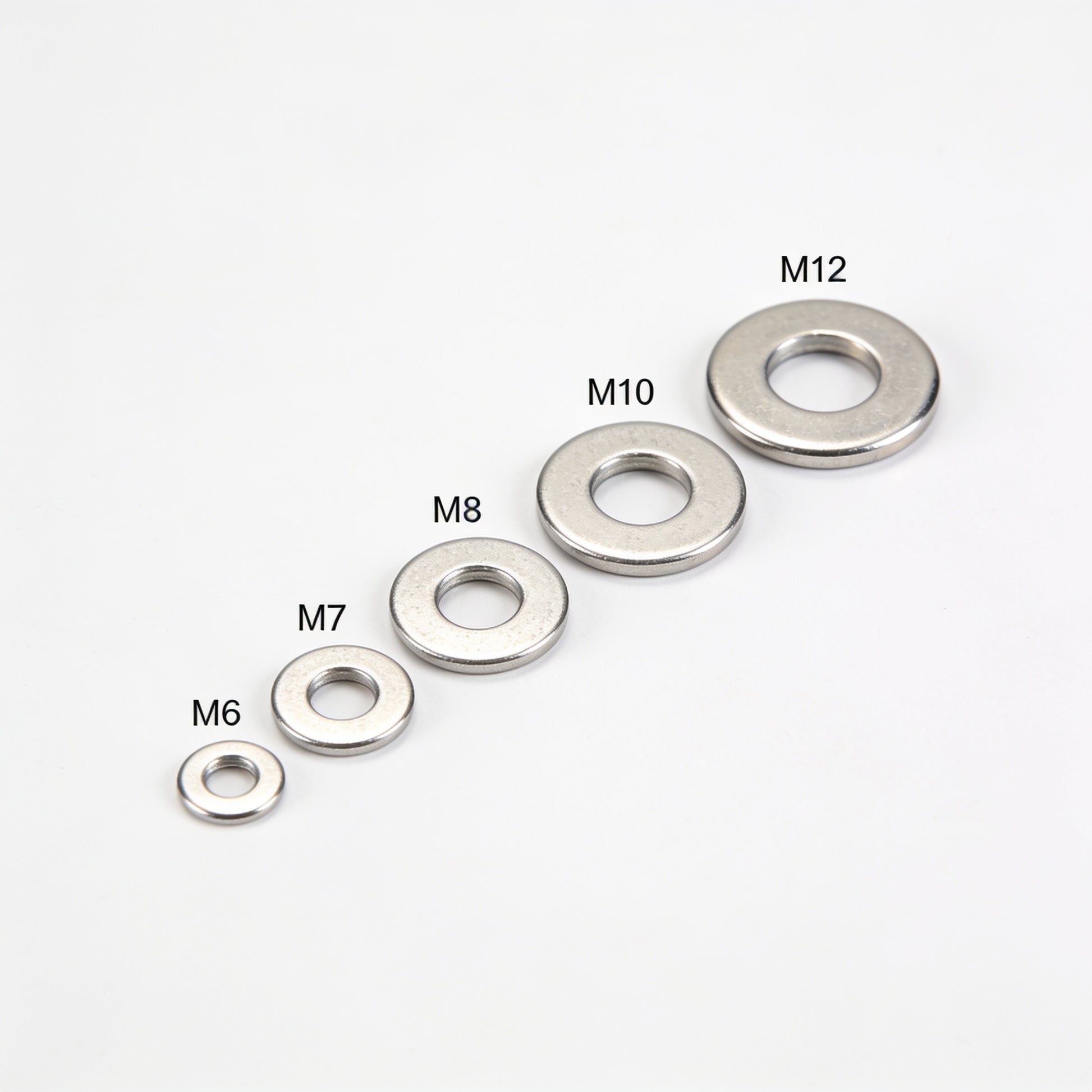 A2 stainless steel washers various sizes