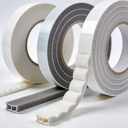 Polycarbonate glazing tape rolls